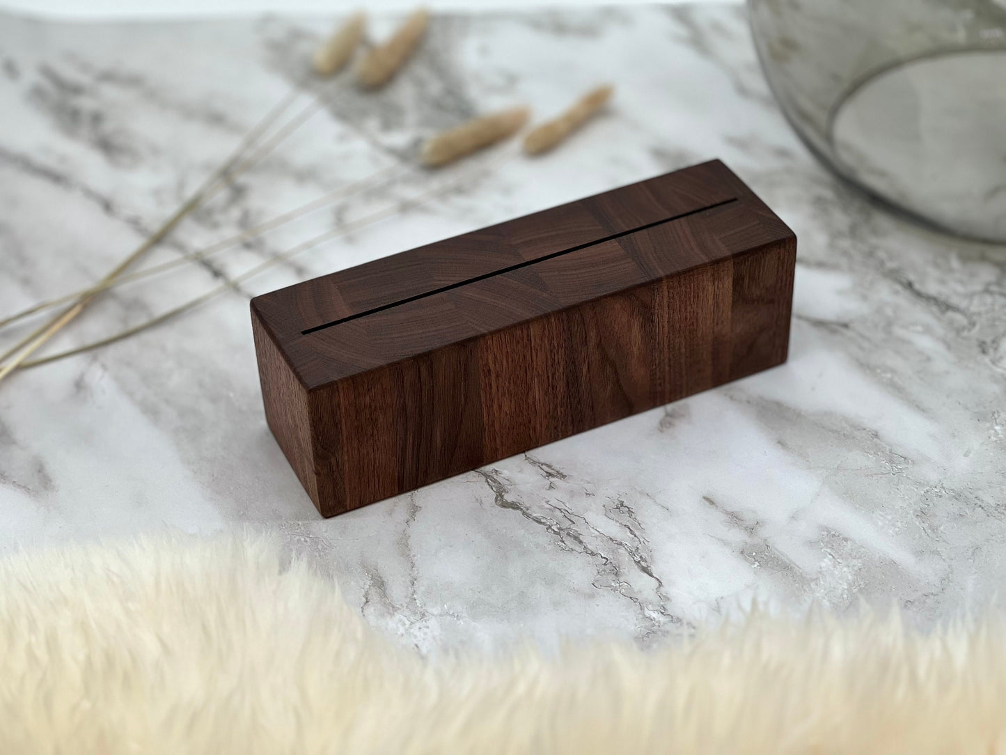 End Grain Mezzaluna holder