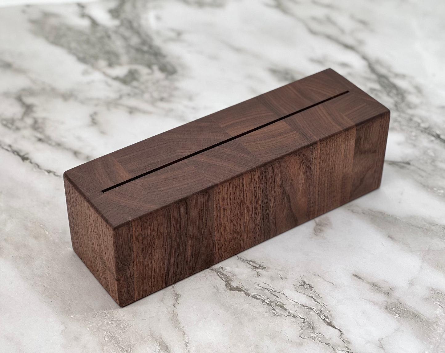 End Grain Mezzaluna holder